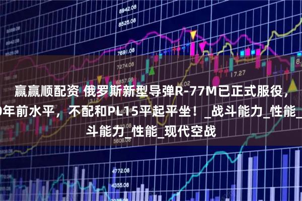 赢赢顺配资 俄罗斯新型导弹R-77M已正式服役，有中国10年前水平，不配和PL15平起平坐！_战斗能力_性能_现代空战