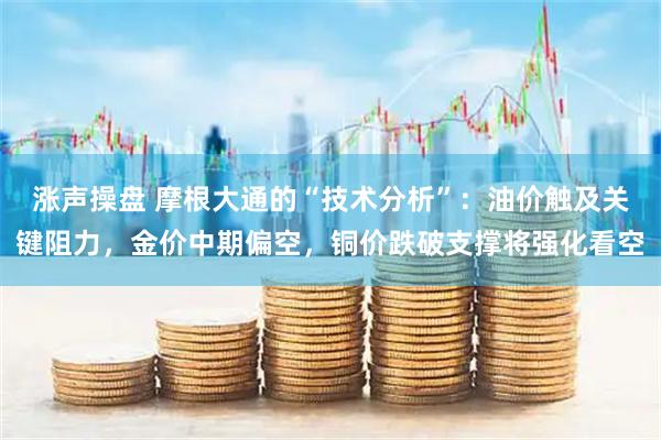 涨声操盘 摩根大通的“技术分析”：油价触及关键阻力，金价中期偏空，铜价跌破支撑将强化看空